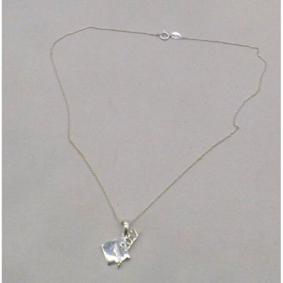 Giani Bernini, 18" 2012 Graduation Cap Pendant Necklace in Sterling Silver - Picture 3 of 8